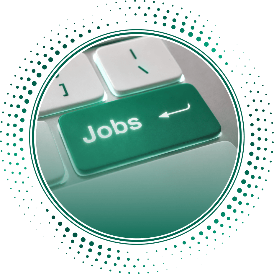Keyboard with Jobs key — MEEC jobs and trade in one ecosystem