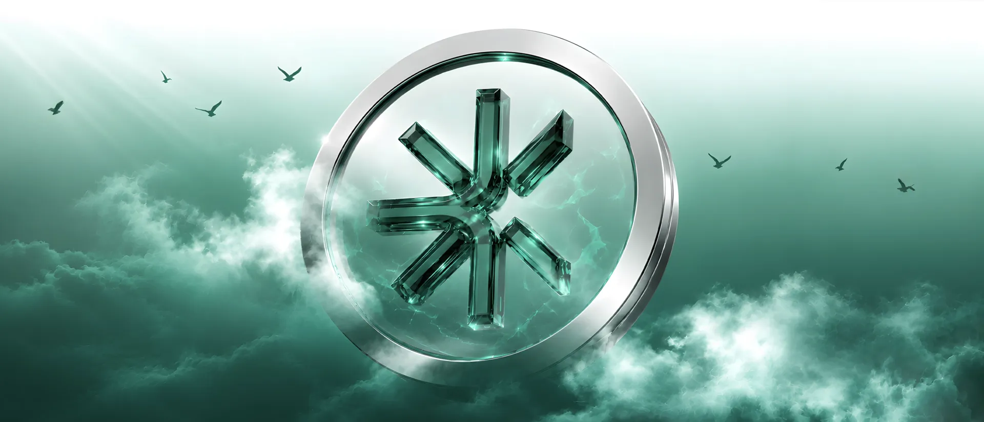 MEEC coin above the clouds in the connected ecosystem